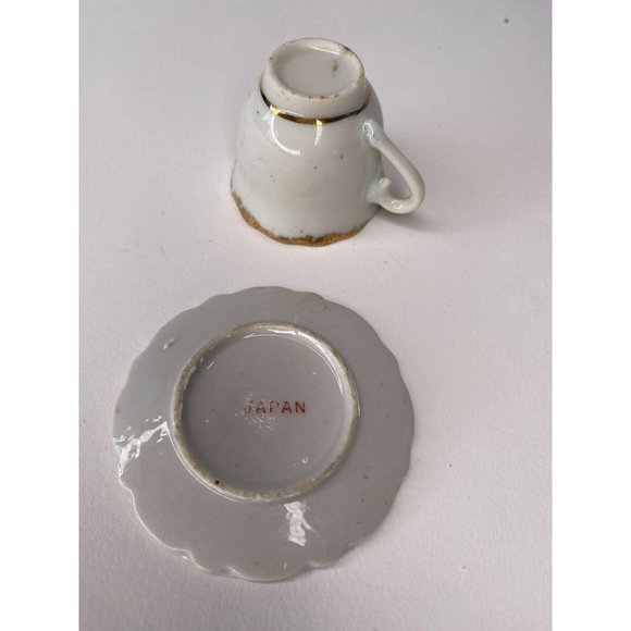 Miniature Just Married Made in Japan Cup and Sauce - Picture 15 of 16